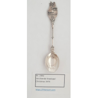 Verzilverde theelepel, Christmas 1973